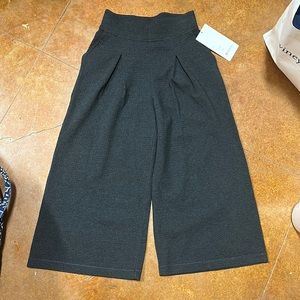 Lululemon- can you feel the pleat SHR crop